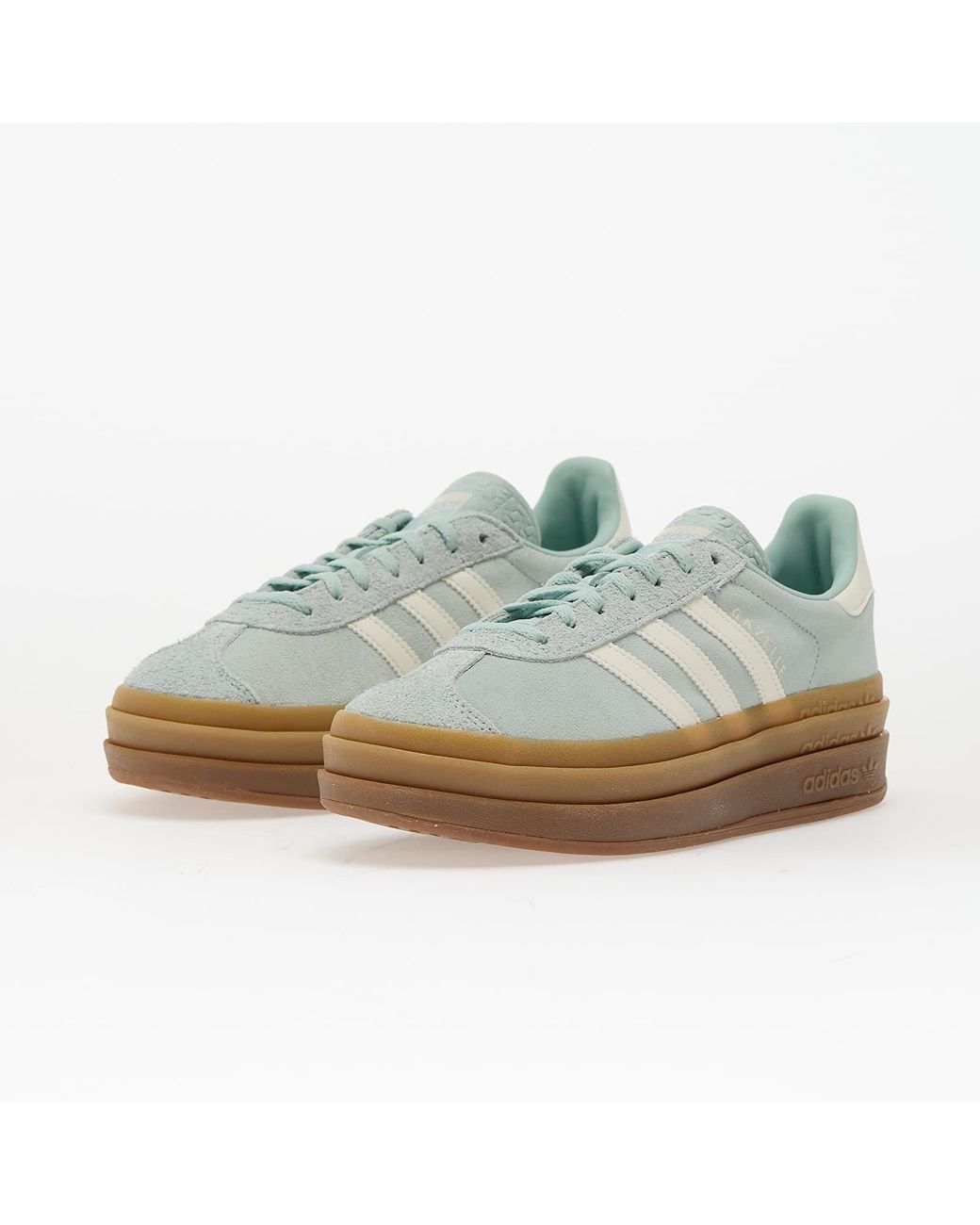 Adidas Originals Sneakers Adidas Gazelle Bold W Ash/ Off/ Gum2 Eur in het White