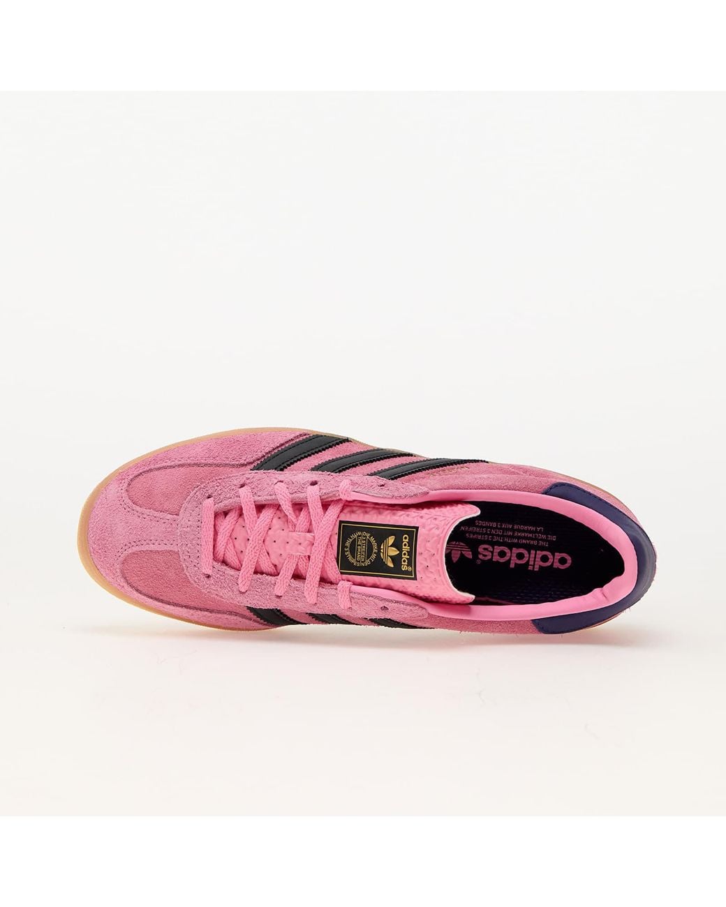 Adidas Adidas Originelen Sneaker Gazelle Indoor Bliss Roze/kern Zwart/collegiaal Paars in het Multicolor