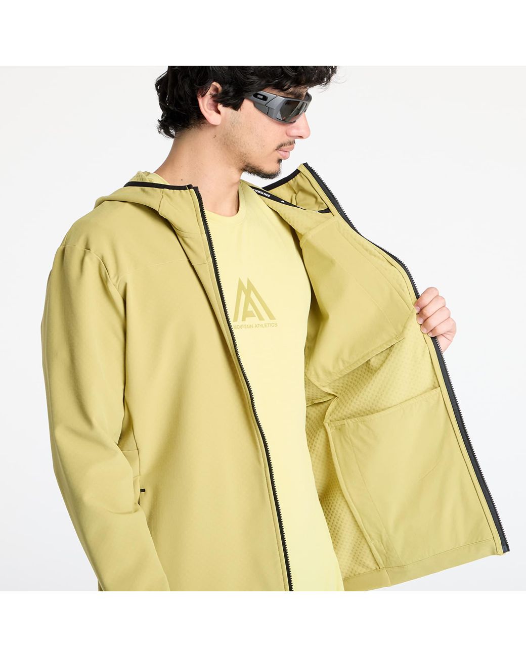 The North Face Windjack Ma Softshell Jacket in het Metallic voor heren