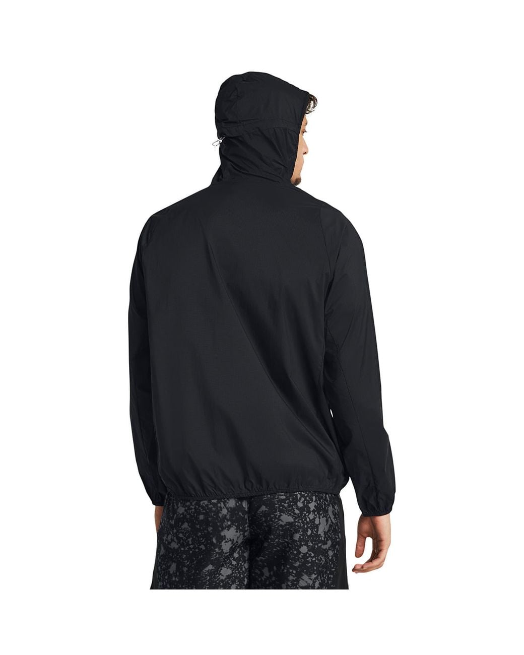 Under Armour Black Jacket Launch Lightweight Jacket for men