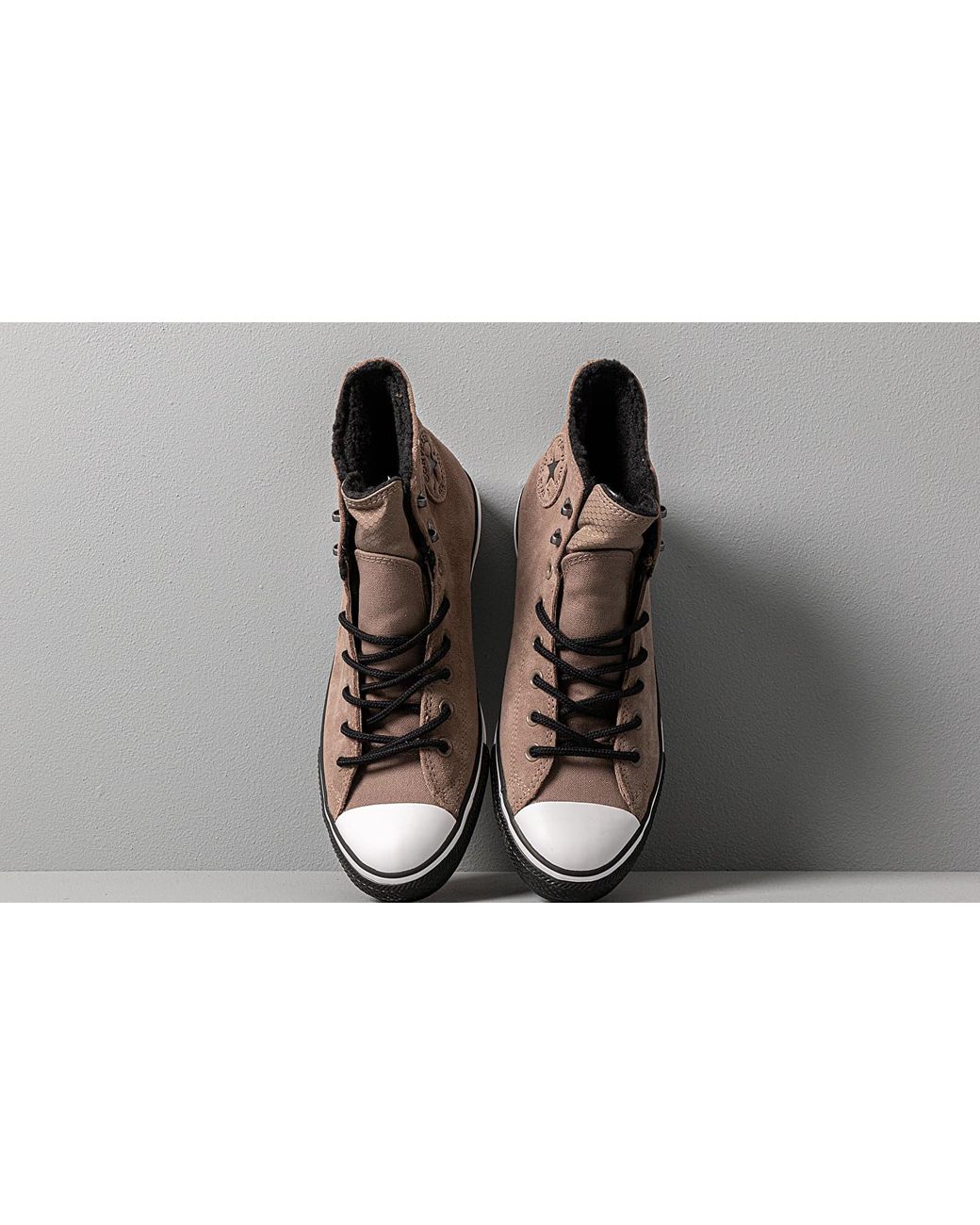 Converse Chuck Taylor All Star Winter Waterproof Mason Taupe/ White/ Black  in Brown | Lyst