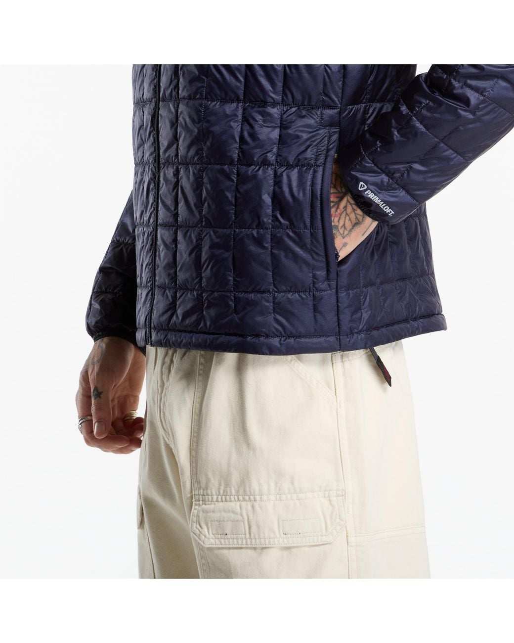 Gramicci Blue Jacket G-Zero Primaloft Jacket for men