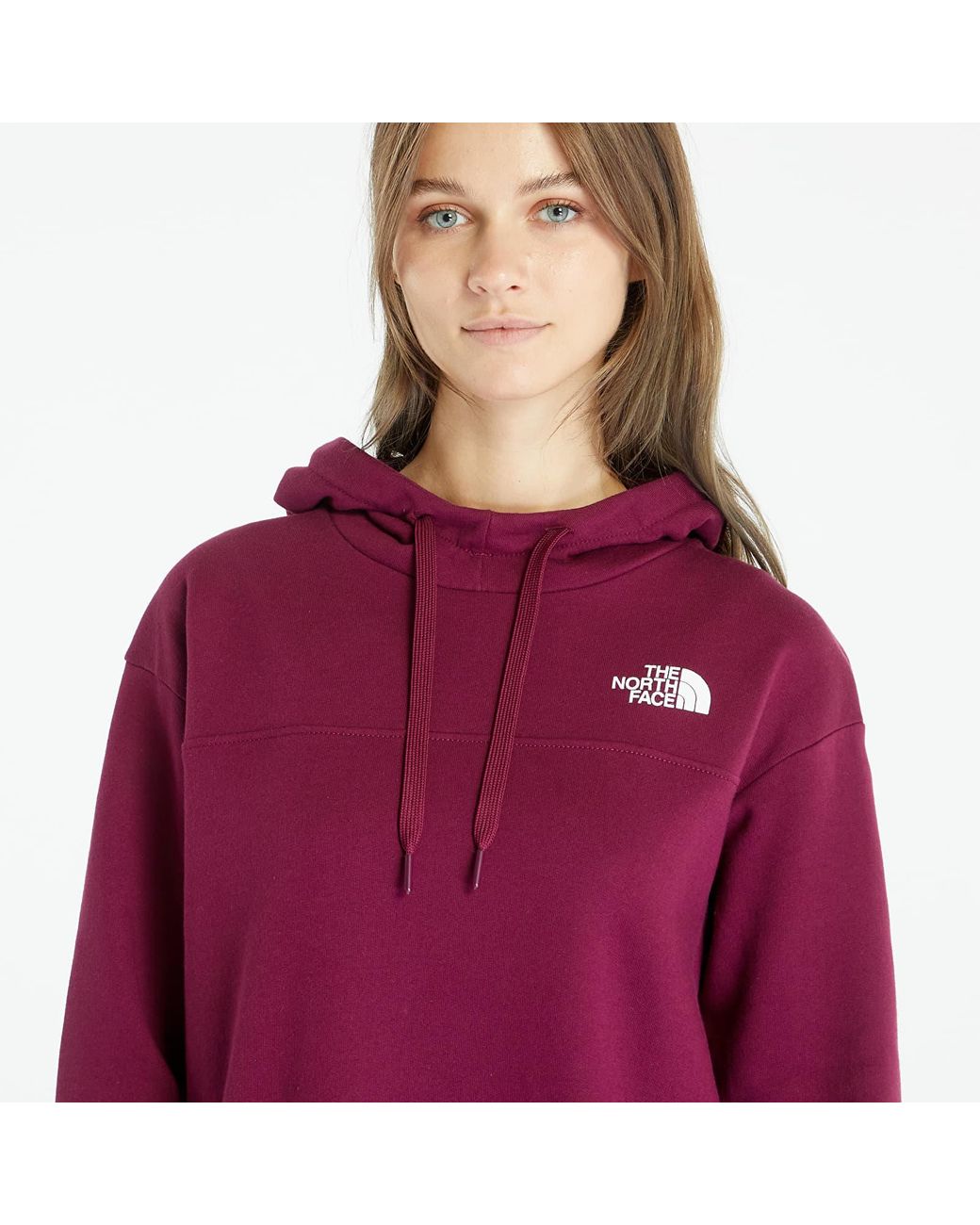 The North Face Hooded Zumu Dress Boysenberry in Red | Lyst