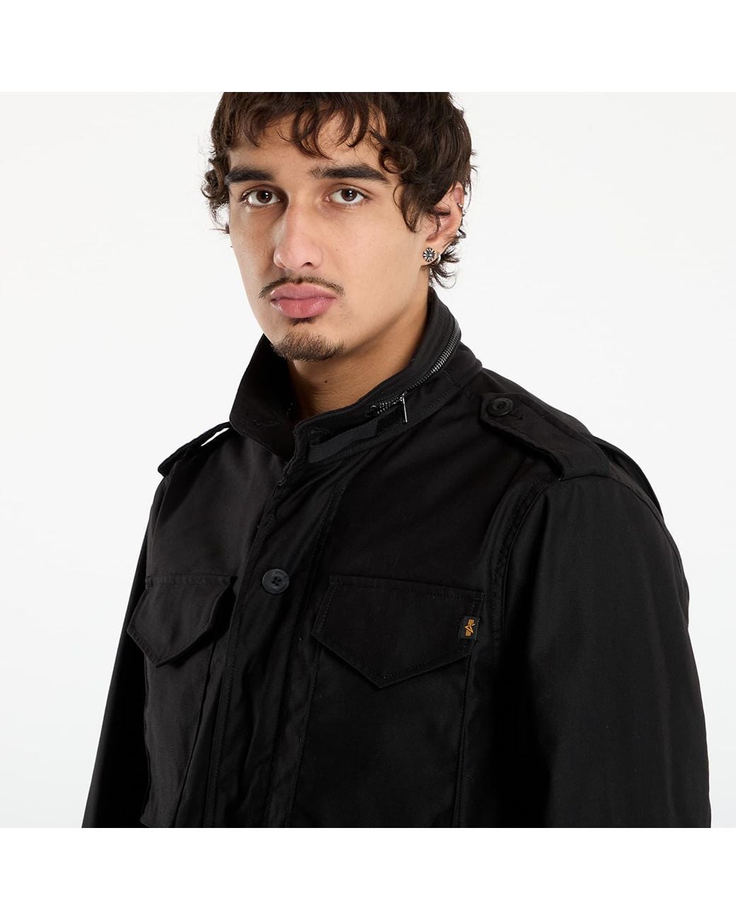 Alpha Industries Black Jacket Studio -65 for men