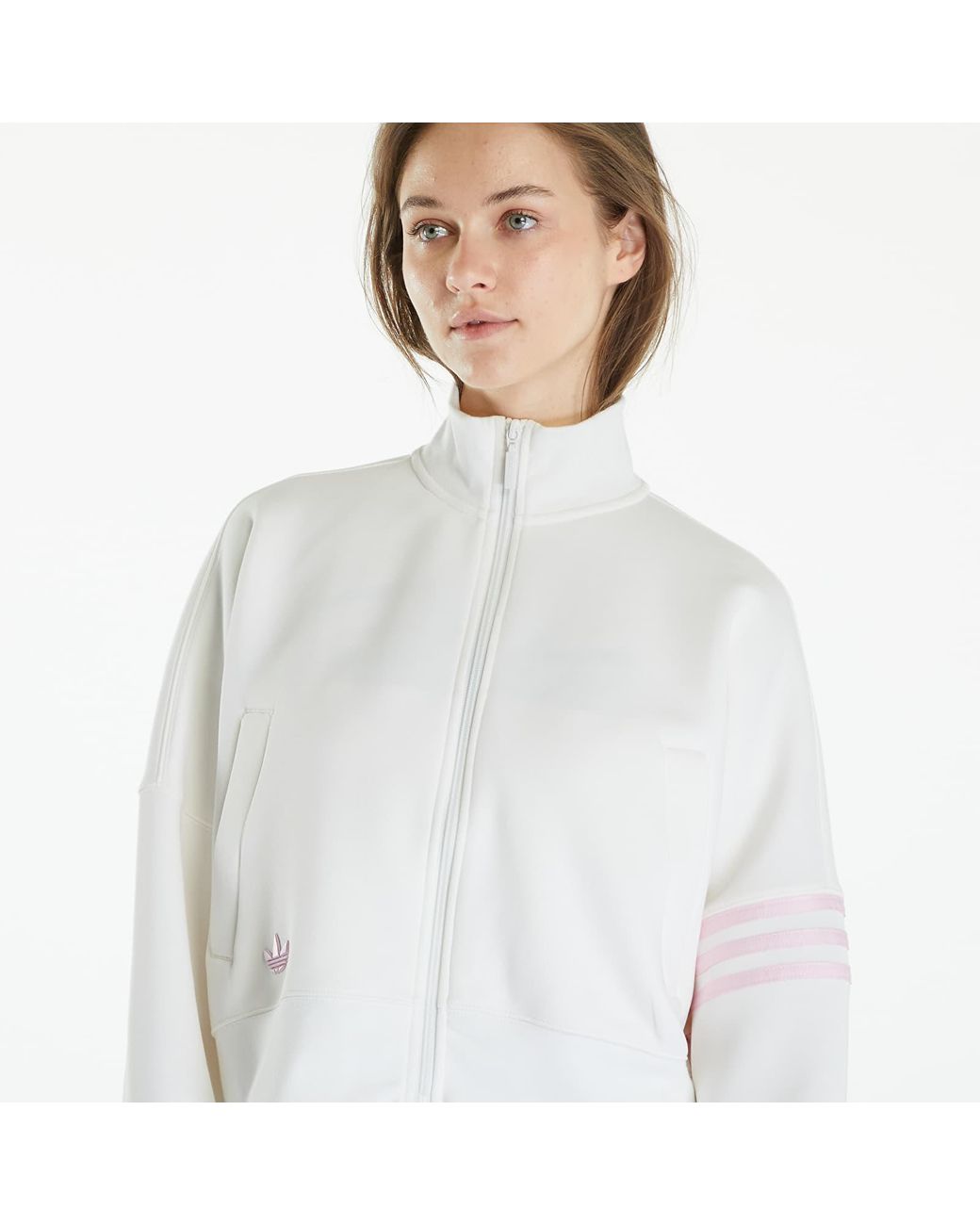 【adidas】Premium Originals Track Top Clear Pink adidas Originals Beckenbauer Track Top Clear Pink | Stylerunner