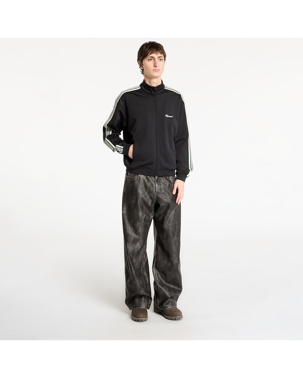 Represent Jas Taped Track Jacket in het Black