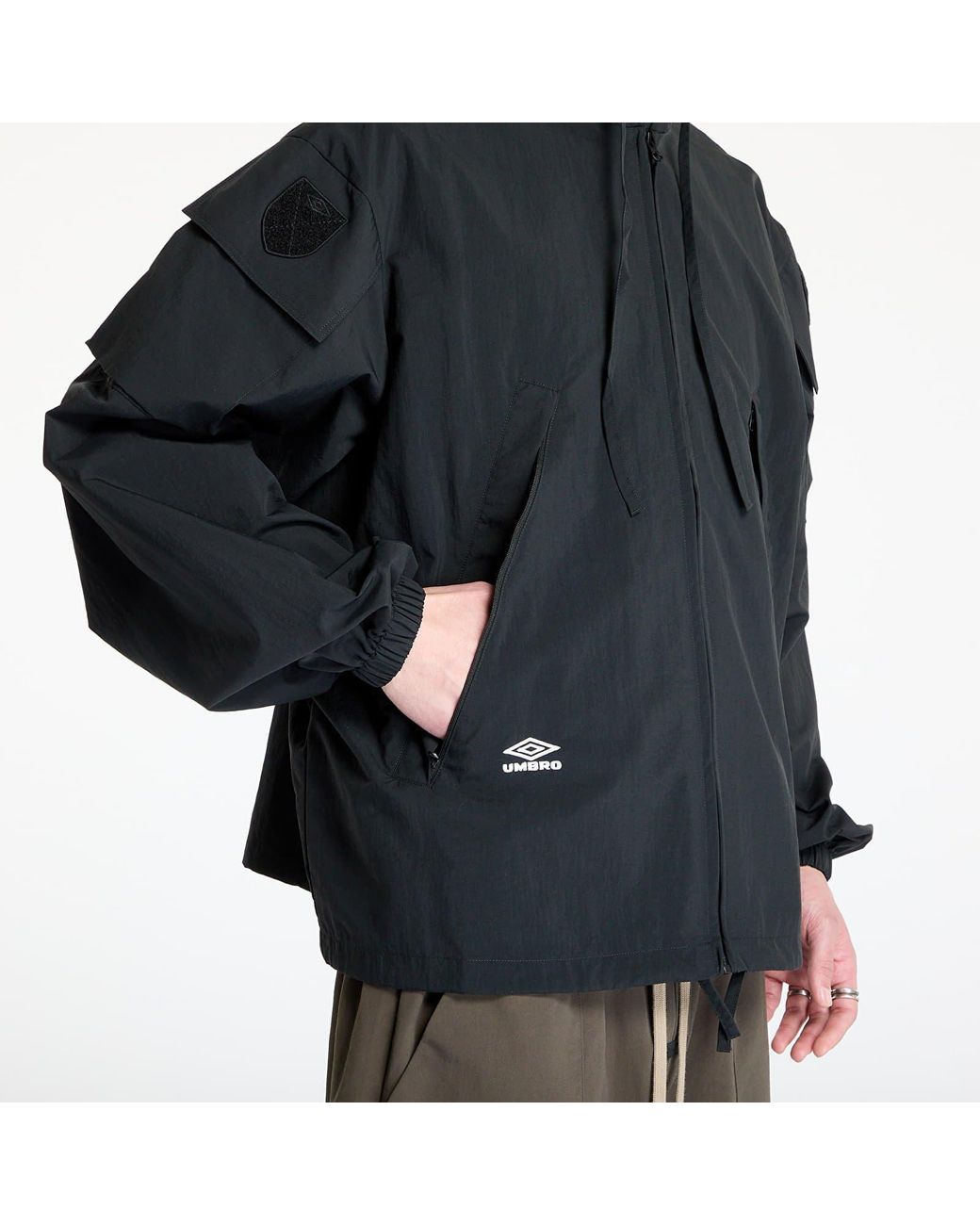 新品未使用 UMBRO FORSOMEONE WIND JACKET BLACK Umbro Jacket Tactical Windbreaker in Black for Men | Lyst