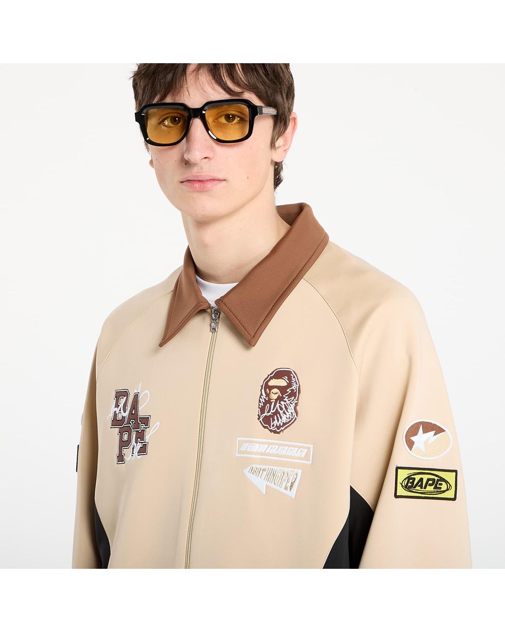 A Bathing Ape Natural Jacket Bape X Footshop
