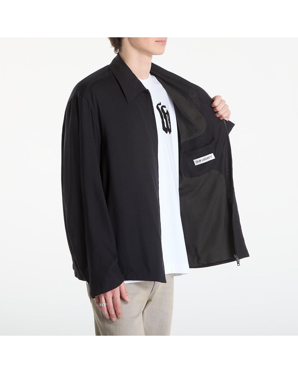 Veste evolved jacket 50 Our Legacy pour homme en coloris Black