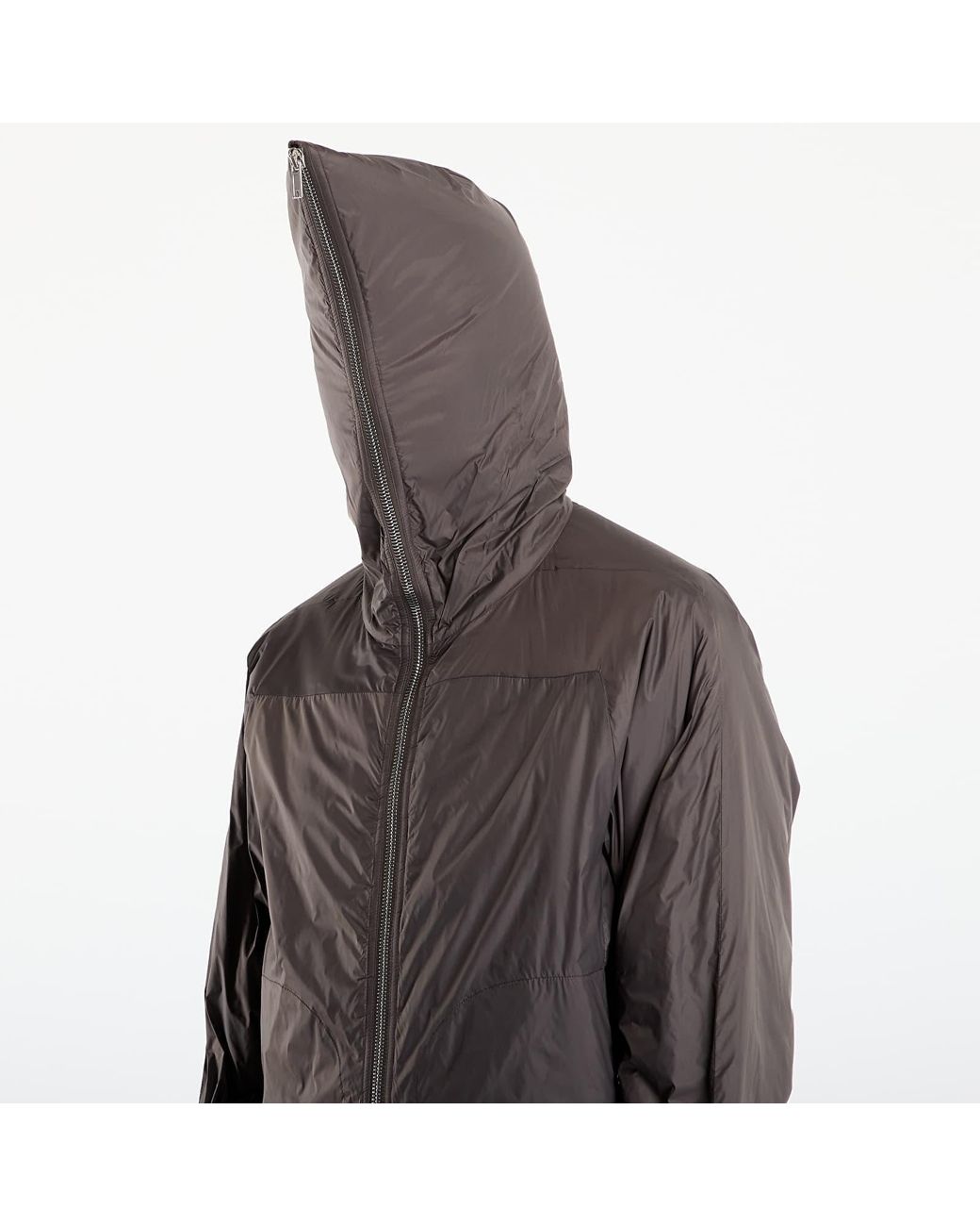 Rick Owens Brown Jacket Sealed Windbreaker for men