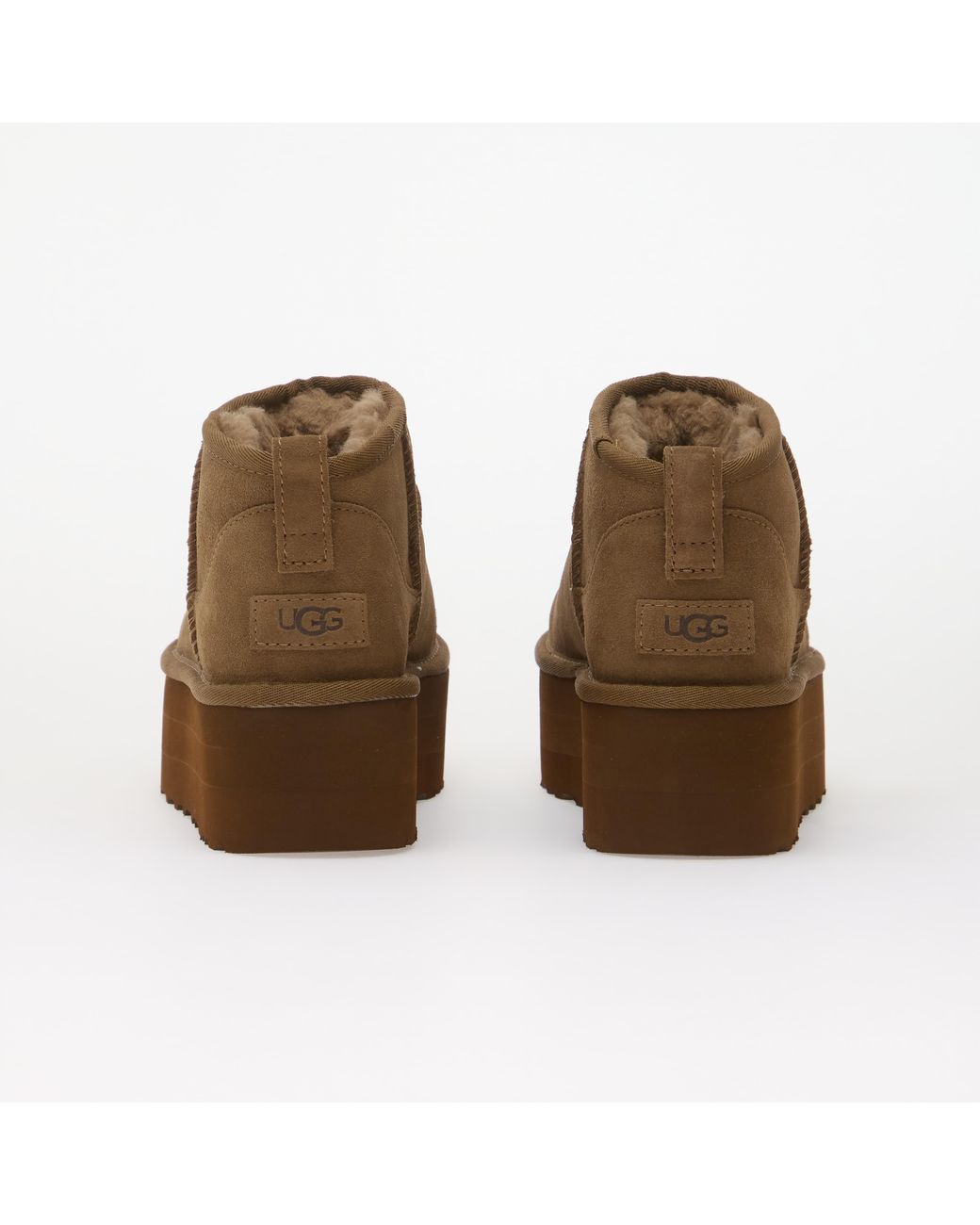 Ugg Brown W Classic Ultra Mini Platform