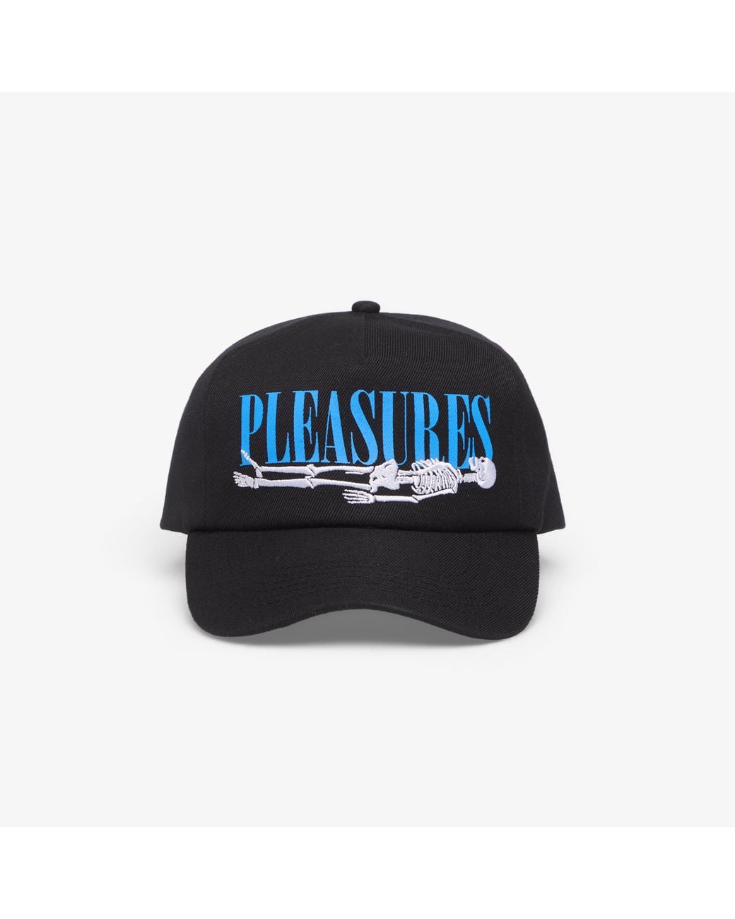 Pleasures Black Bones Snapback