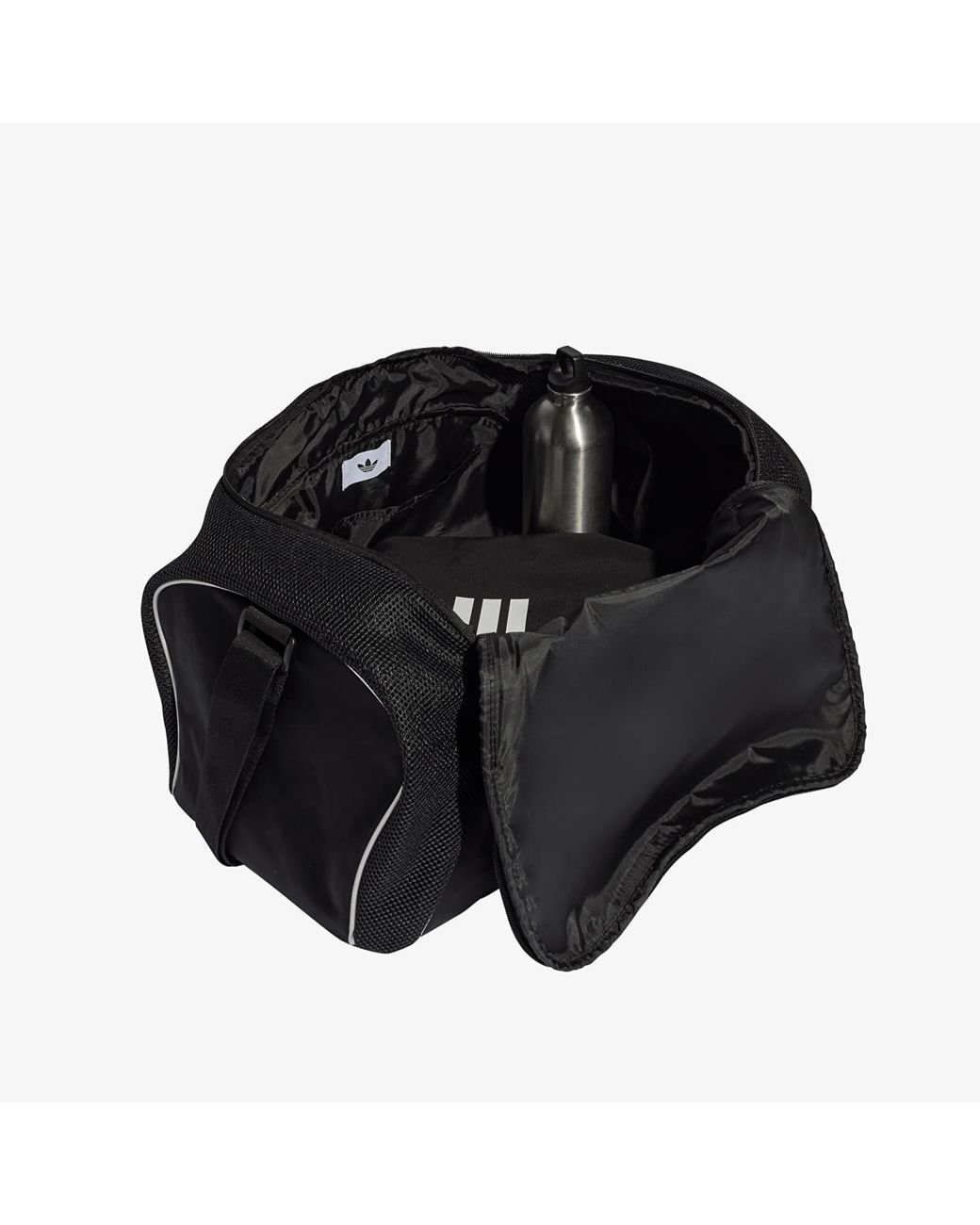 Borsa Adidas Medium Duffle Bag di Adidas Originals in Black