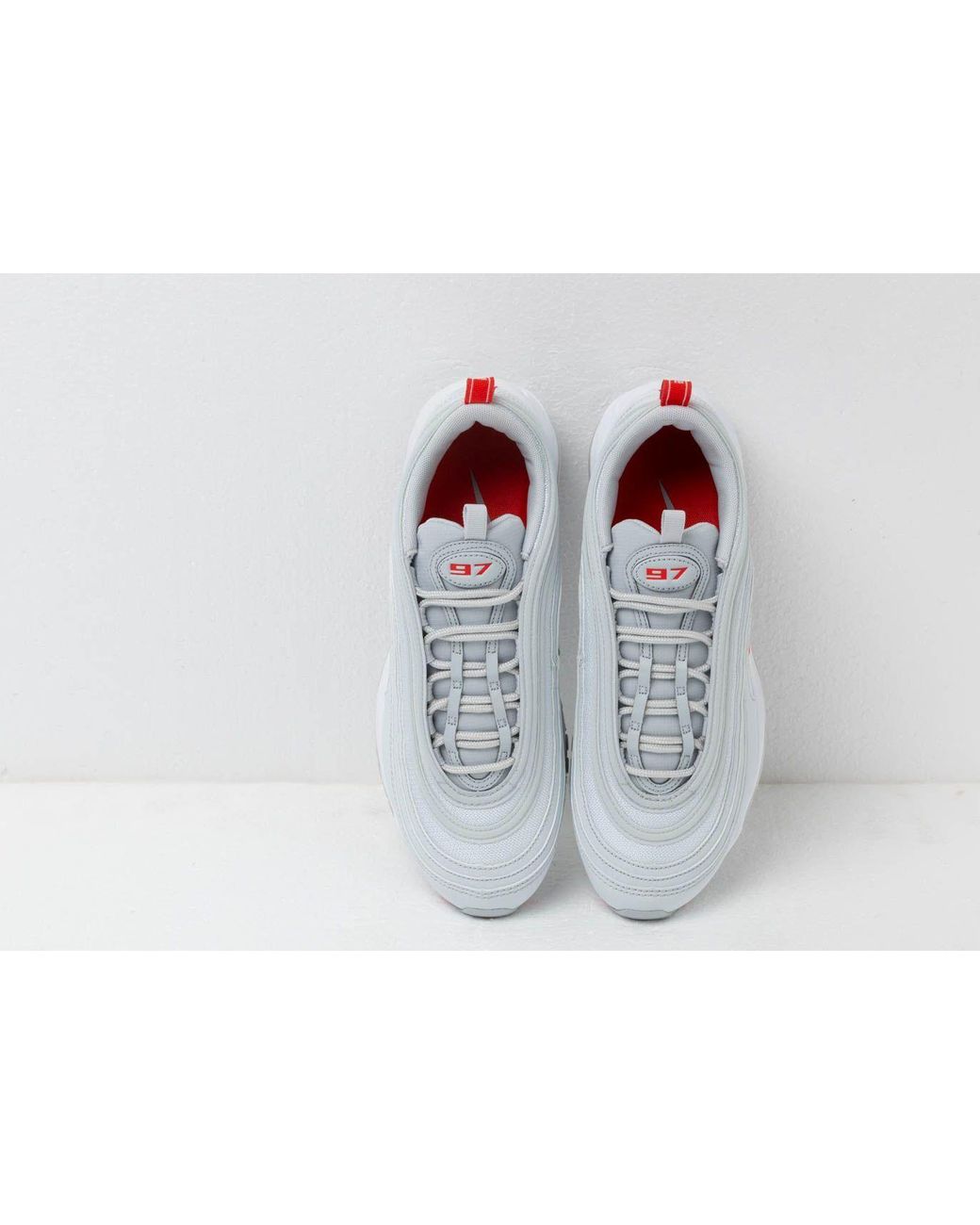 Nike Air Max 97 Pure Platinum/ Team Orange-white for Men | Lyst