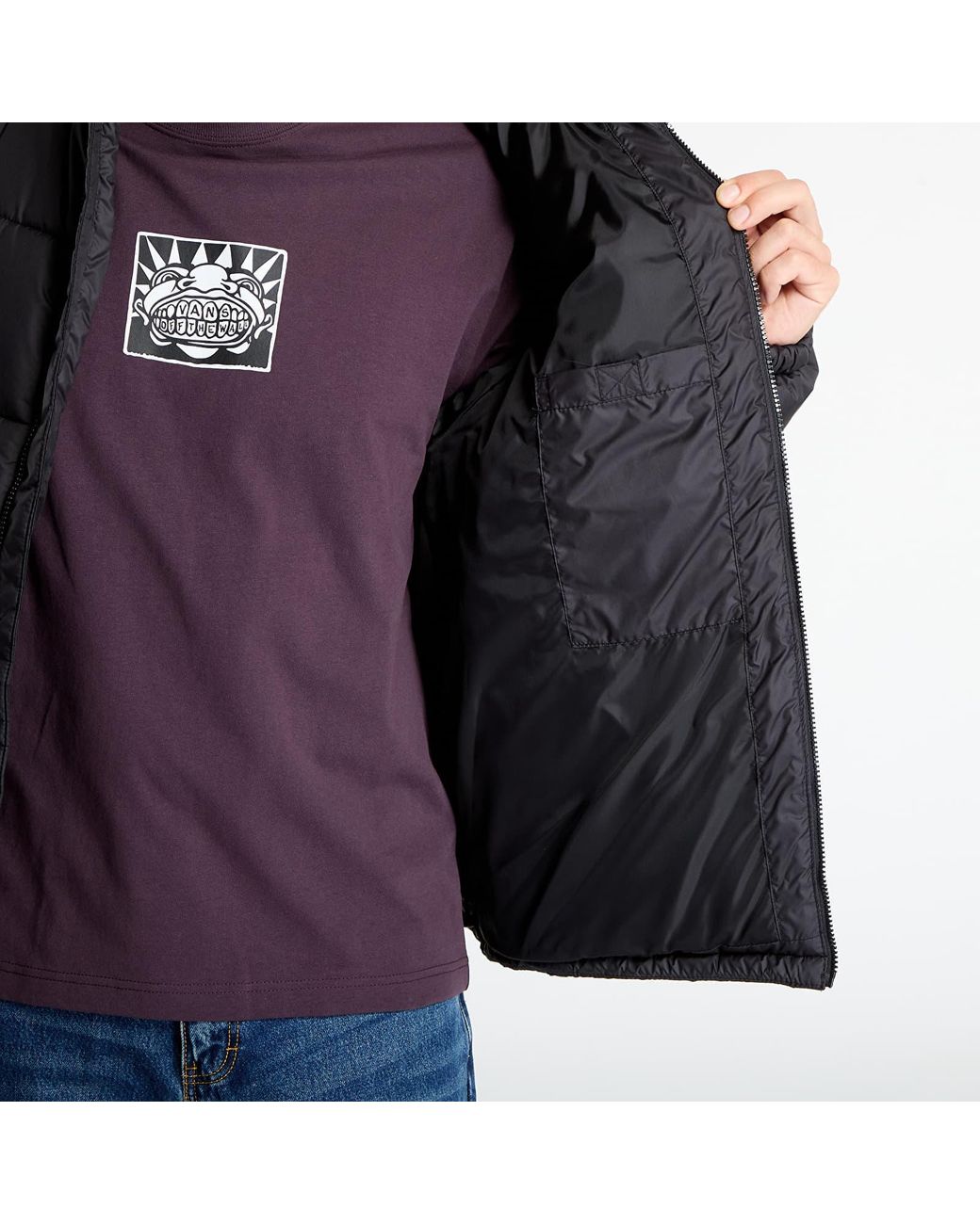 Vans Jas Mte Hillgate Puffer in het Black voor heren