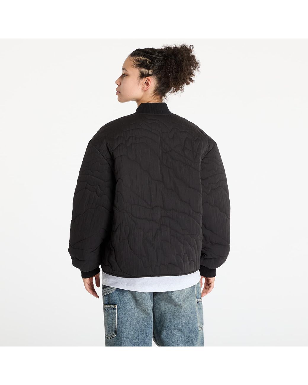 Giacca Lining Quilted Jacket di FTSHP in Black