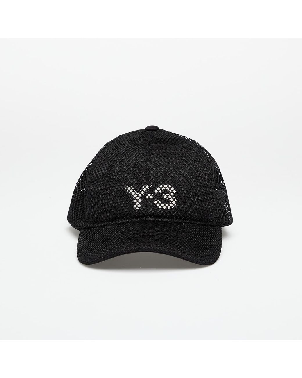 【Y-3】Y-3 TRUCKER CAP Y-3 Cap Trucker Cap in Black | Lyst