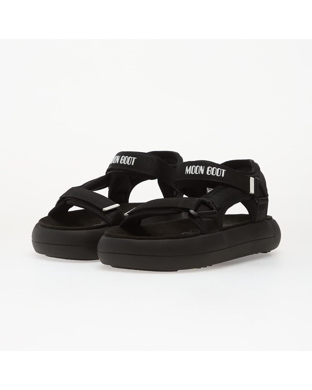 Moon Boot Black Shoes Super Sandal