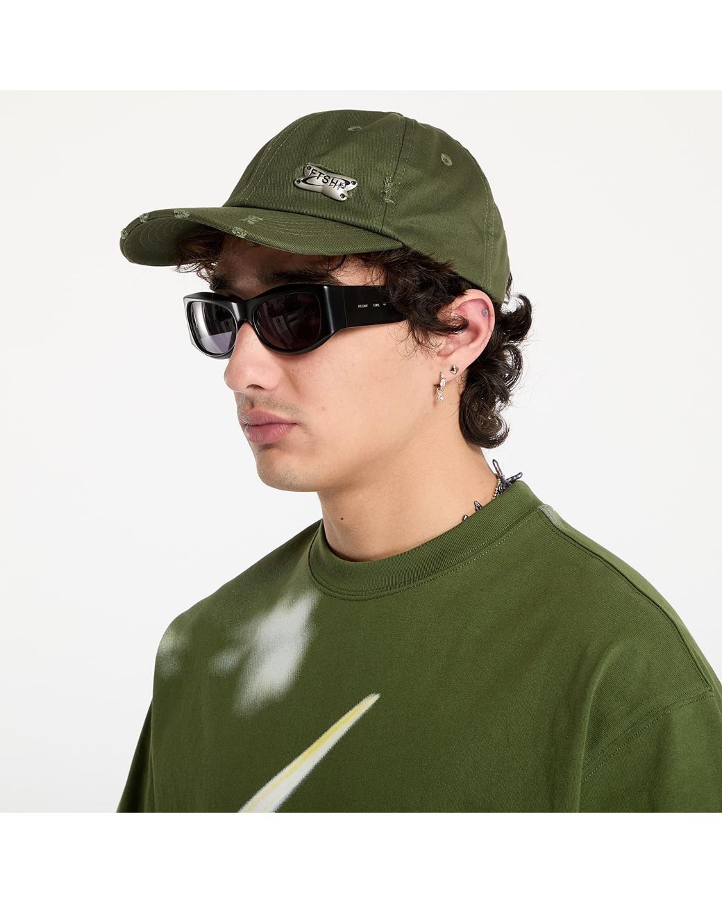 FTSHP Green Mütze Walking Art By Dadcap