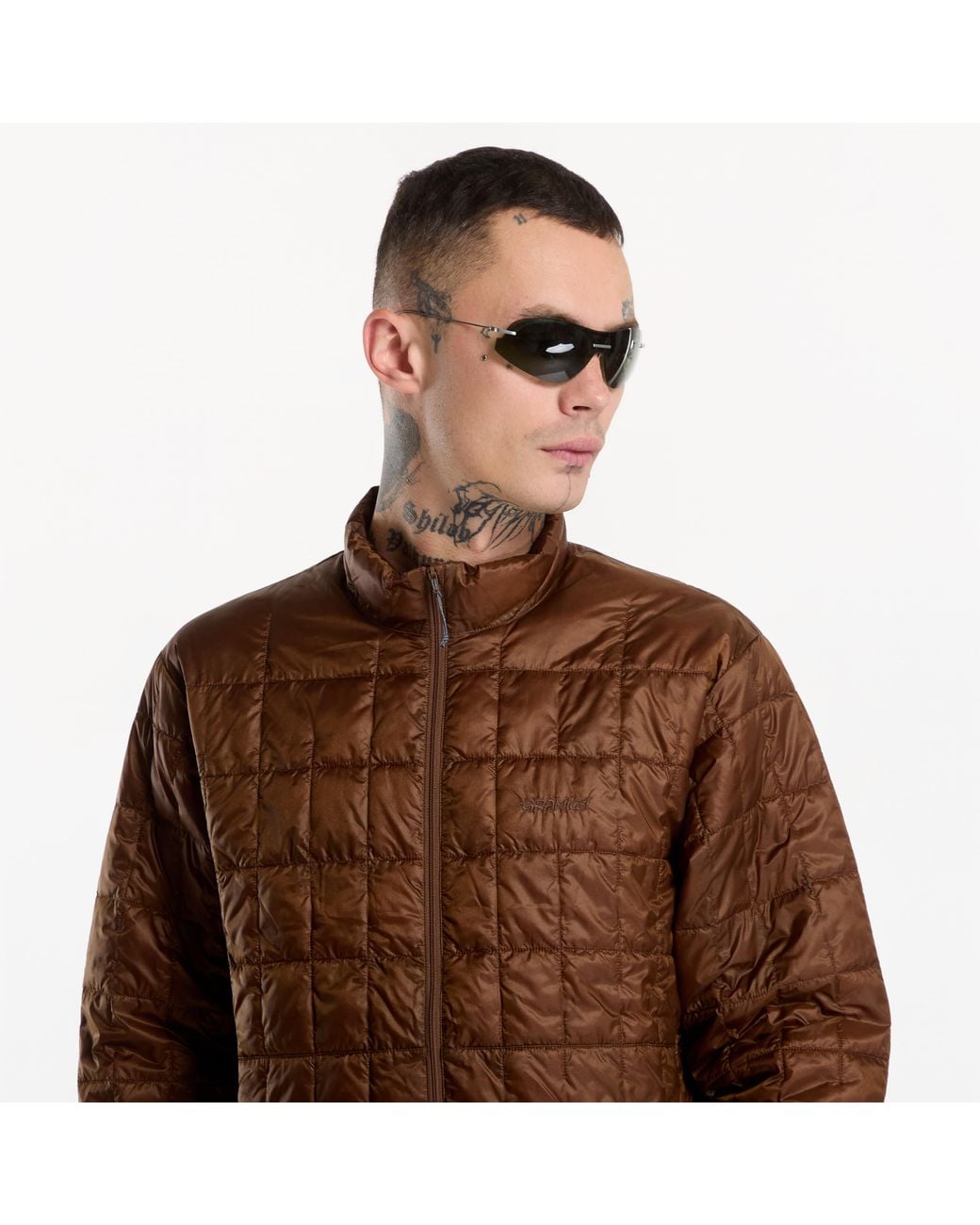 Gramicci Brown Jacket G-Zero Primaloft Jacket for men