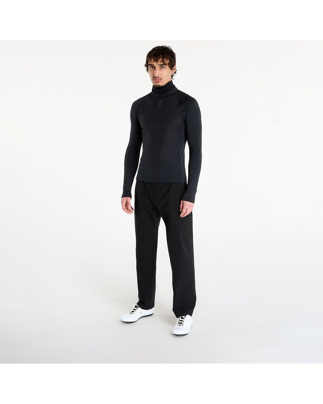 Rapha Black T-Shirt Insulated Windblock Base Layer for men