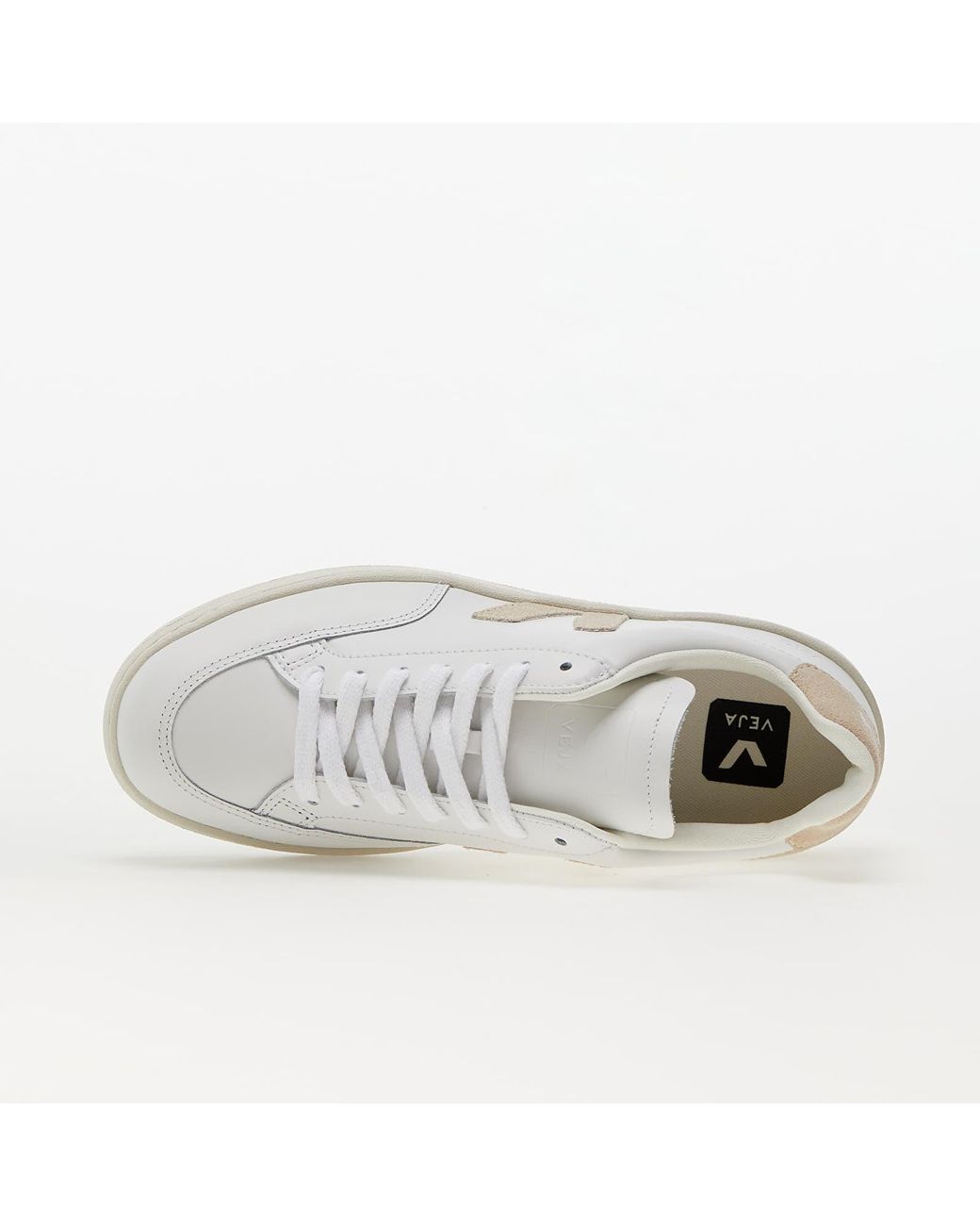 Veja White V-12 Leather Extra / Sable