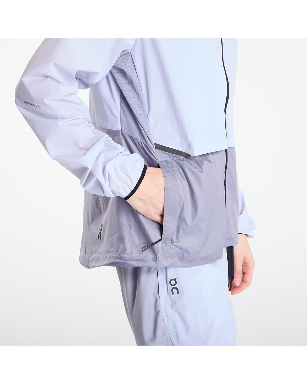 On Shoes Windjack Weather Jacket in het Blue