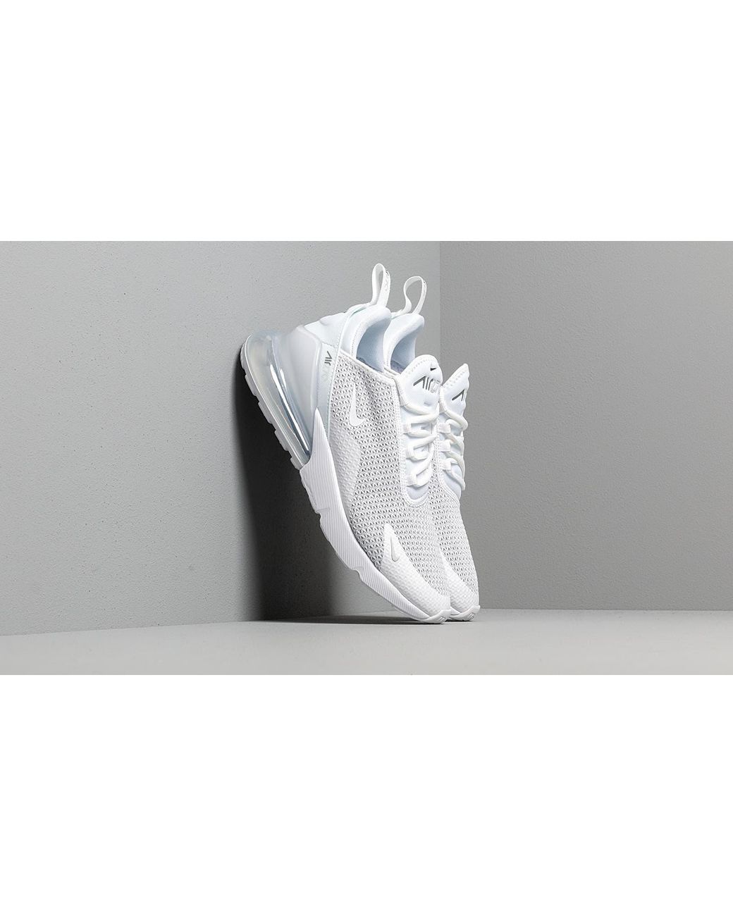 Nike air max 270 (gs) pure platinum / white hot sale