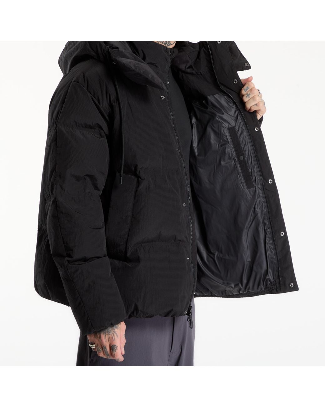 New Balance Jas Premium Puffer Jacket in het Black voor heren