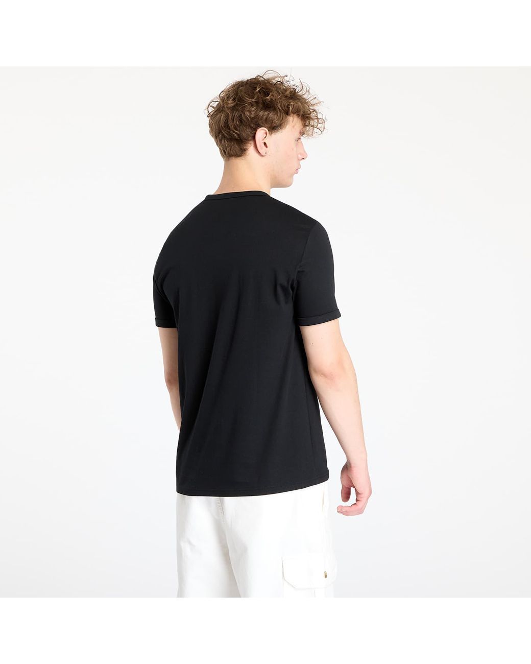 Aglietta Ringer Tee di Fred Perry in Black da Uomo