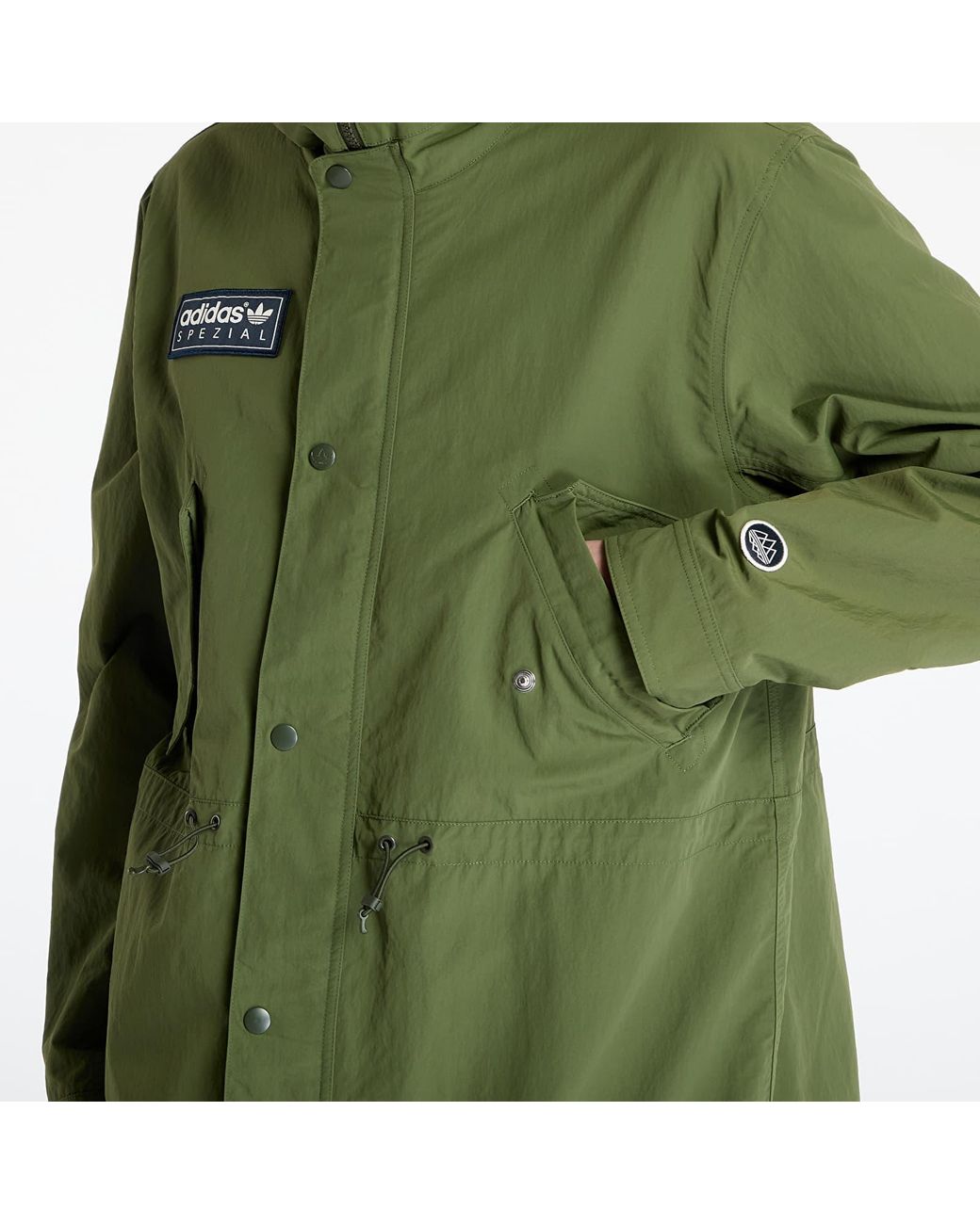 adidas Originals Parka Adidas Halewood Spezial Parka/ Wild Pine in
