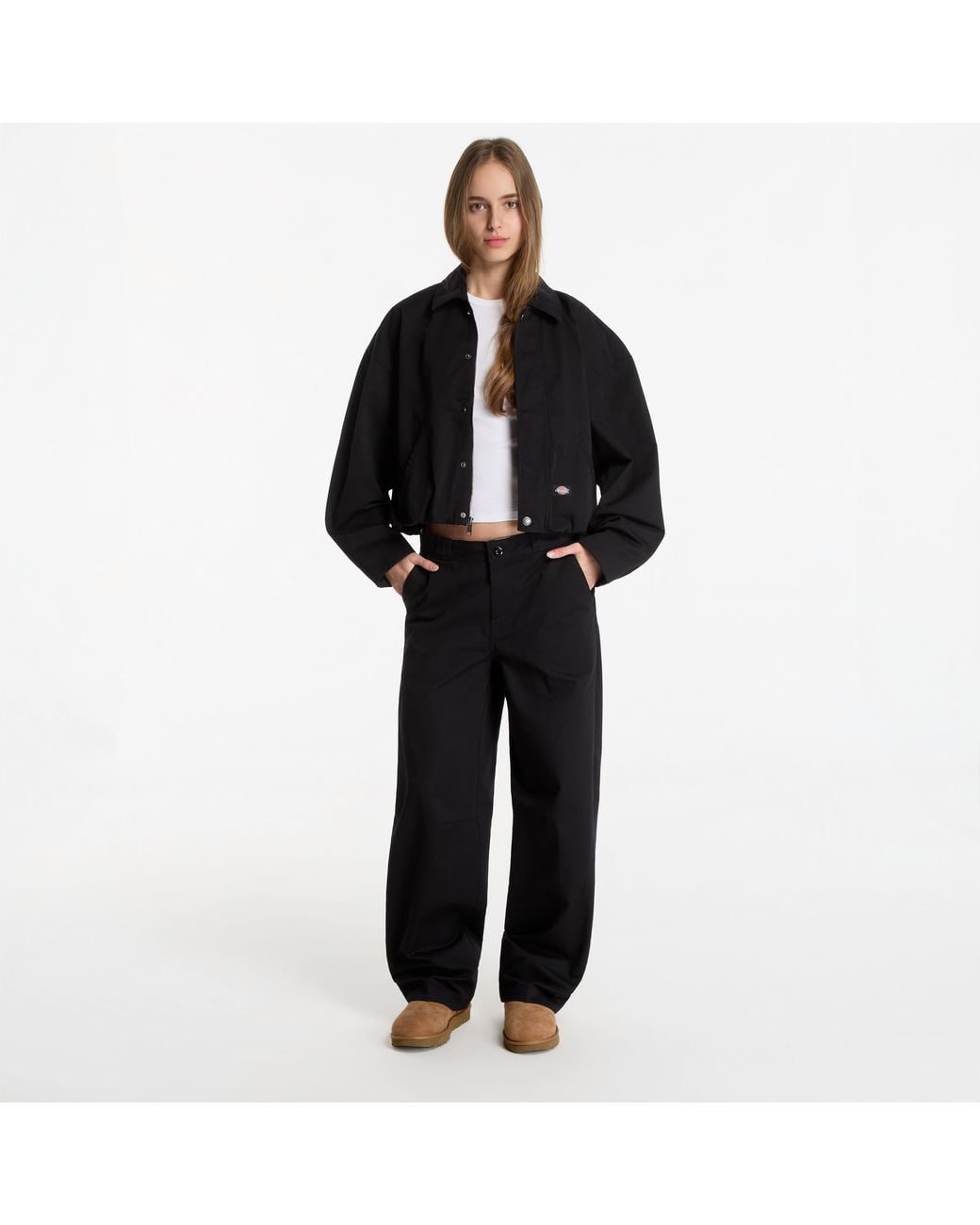 Dickies Black Jacket Poly Cotton Jacket