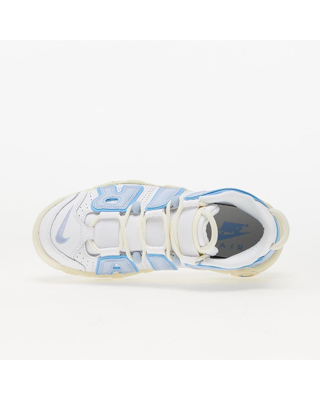 Baskets w air more uptempo white/ cobalt bliss-alabaster eur
