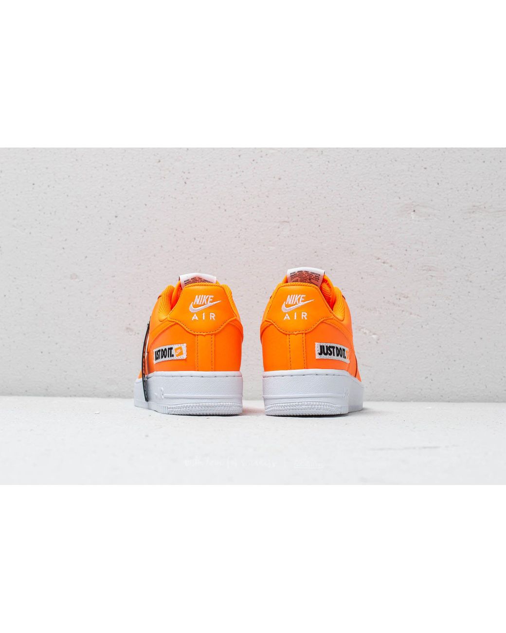 Nike Air Force 1 ́07 Lv8 Jdi Leather Total Orange/ Orange for | Lyst