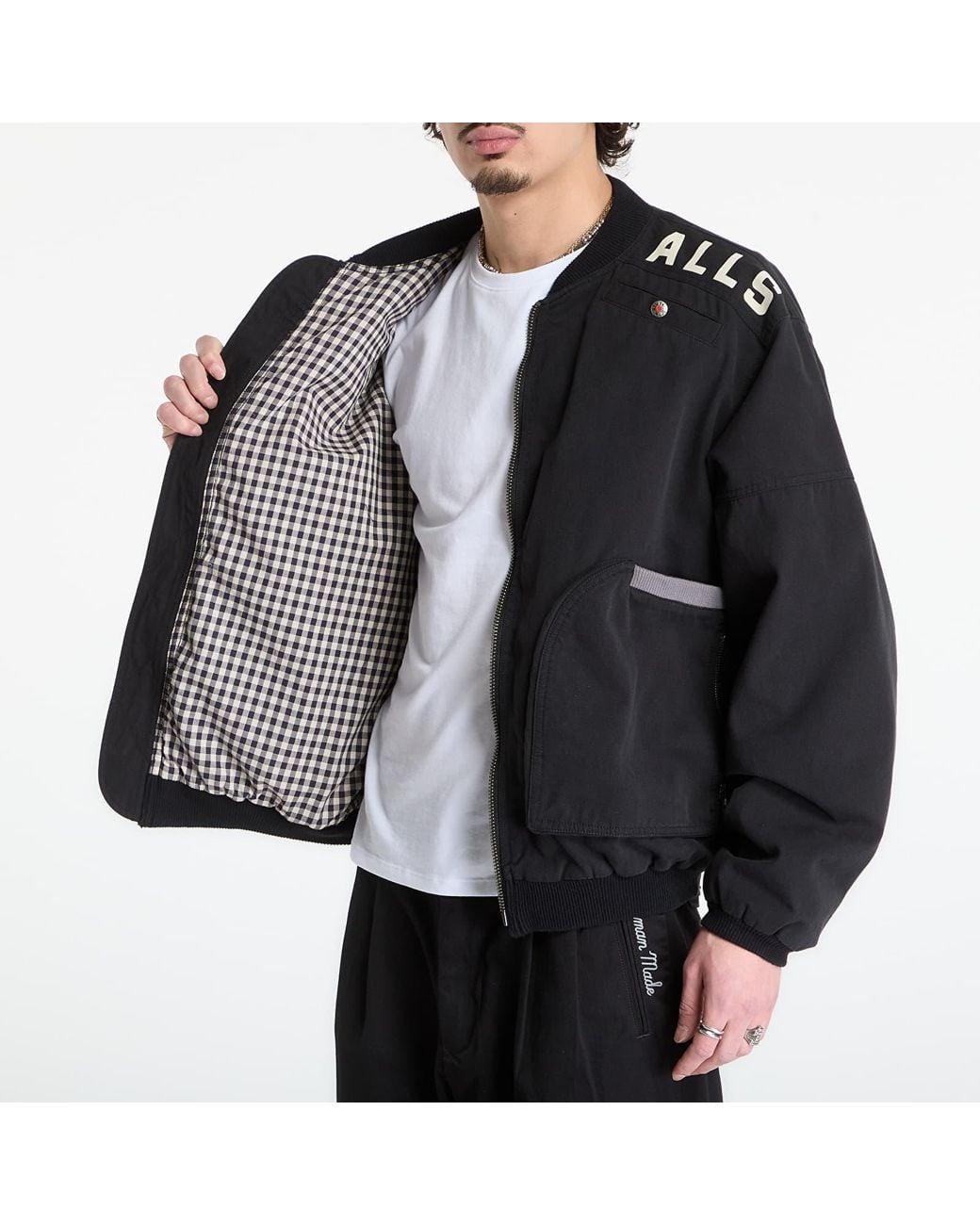 Human Made Jas Bomber Jacket in het Black voor heren
