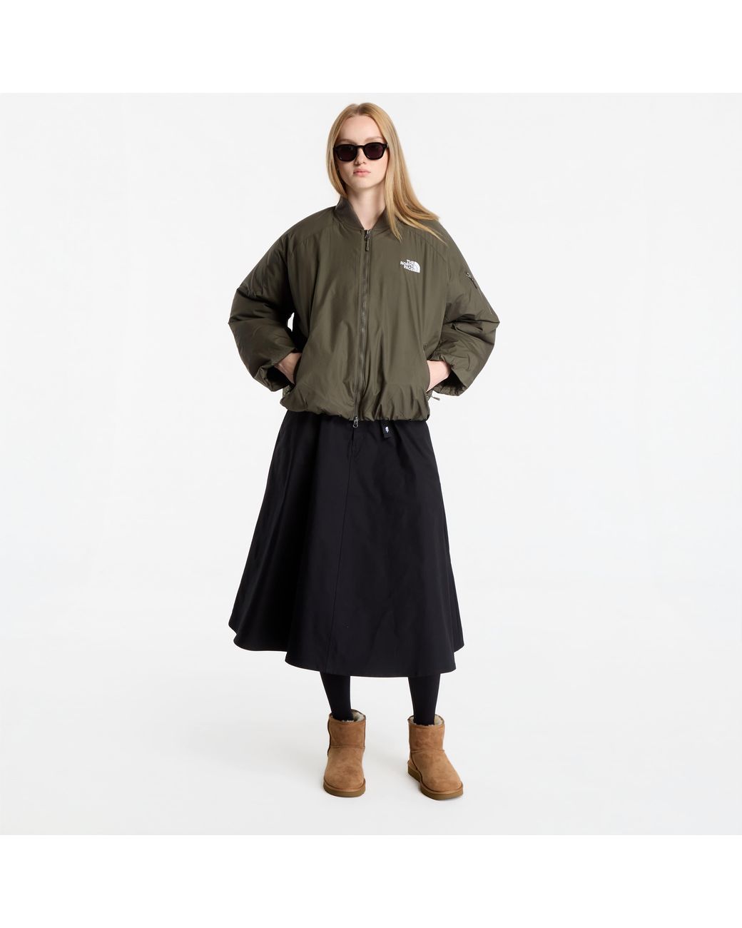 The North Face Brown Jacket Choqa Bomber Jacket
