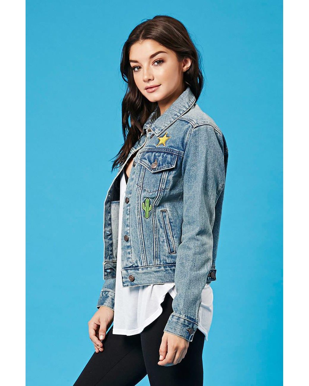 Forever 21 Pixar Woody Denim Jacket in 