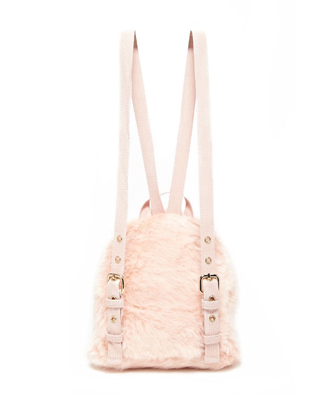 Forever 21 Faux Fur Mini Backpack | Lyst