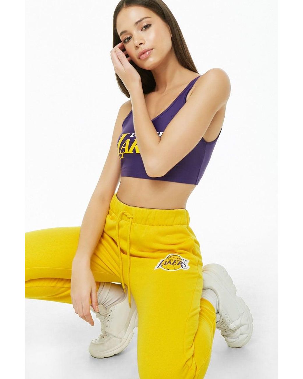Forever 21 Fleece Nba Lakers Graphic 
