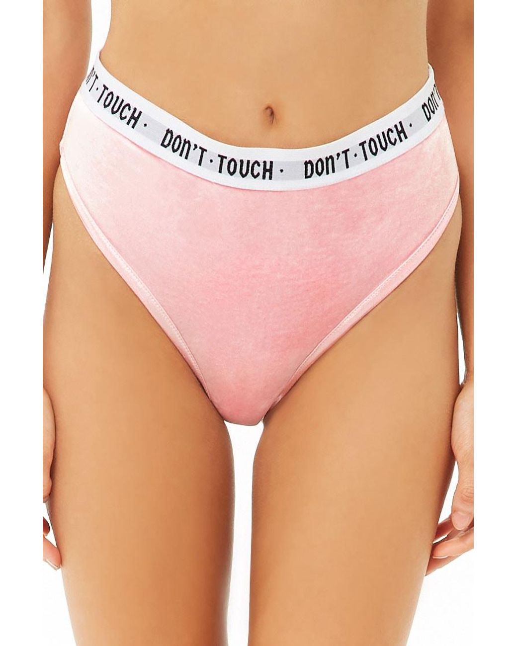 Forever 21 Dont Touch Graphic Velvet 