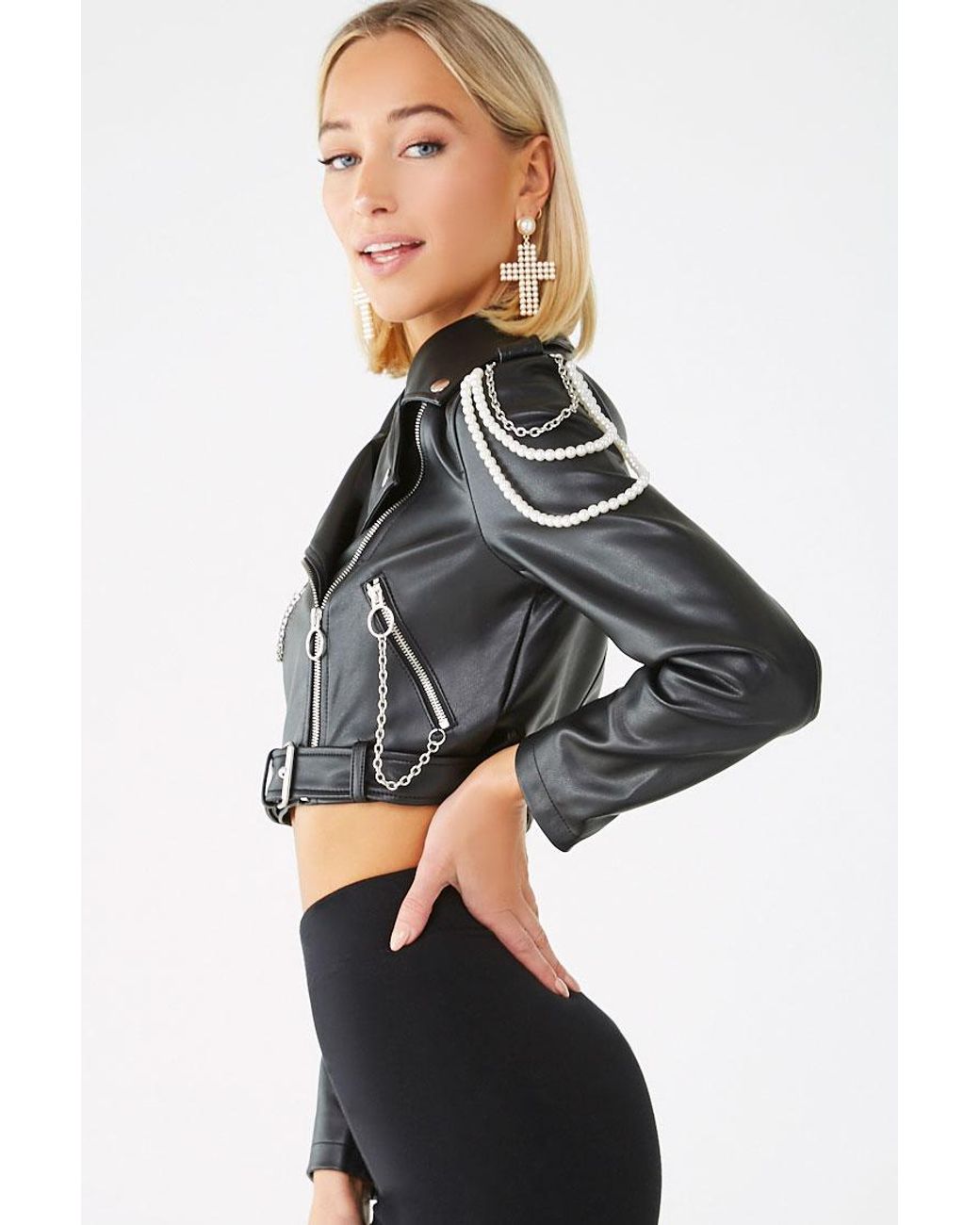 leather jacket forever 21