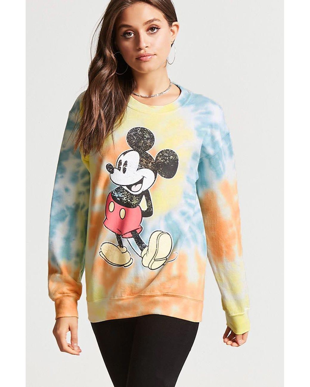 Mickey mouse sweatshirt forever 21 Clearance