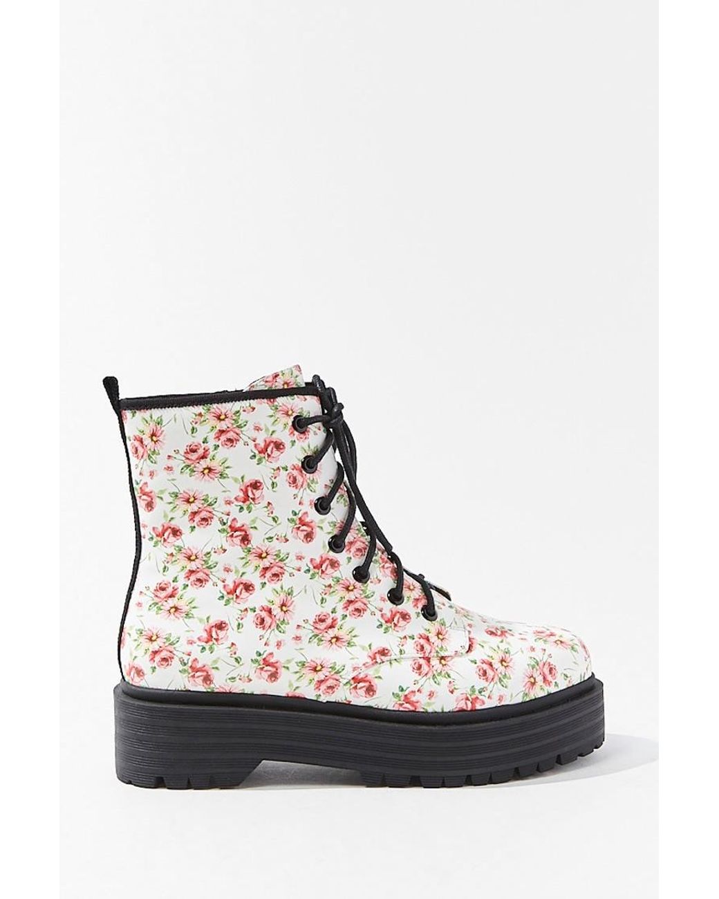 white forever 21 boots