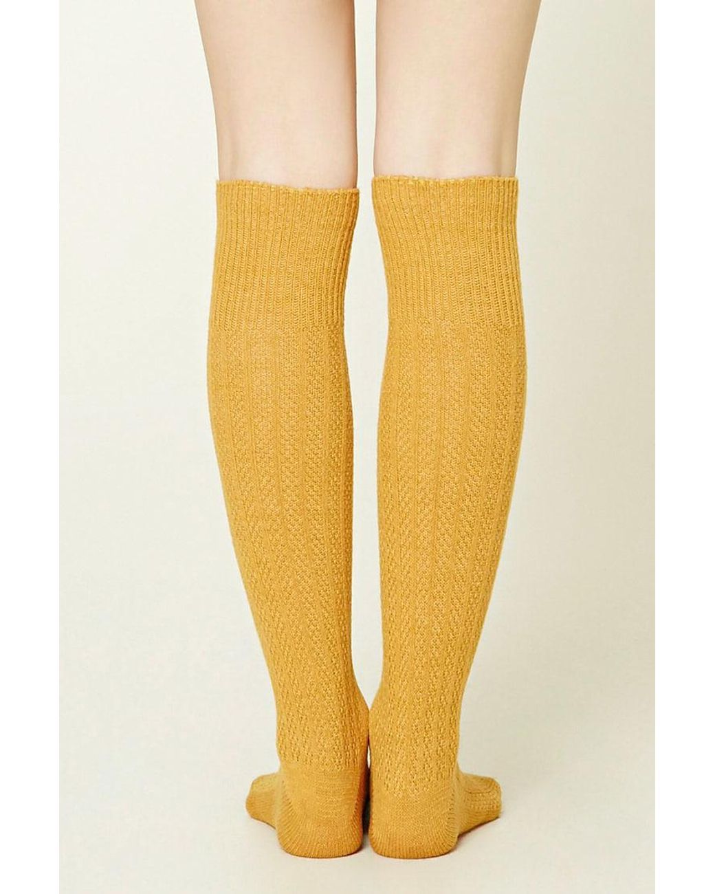 Womens Cotton Knee High Socks Softball Yellow Fashion Socks Women¡¯s Shoe Size 5-9 