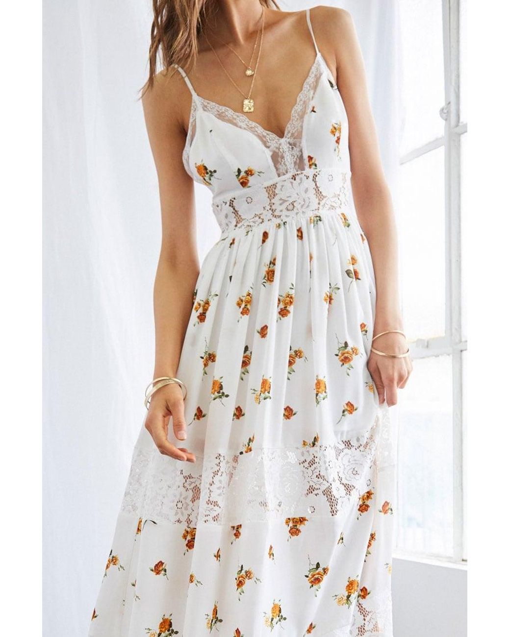 N°21 White Lace Dress