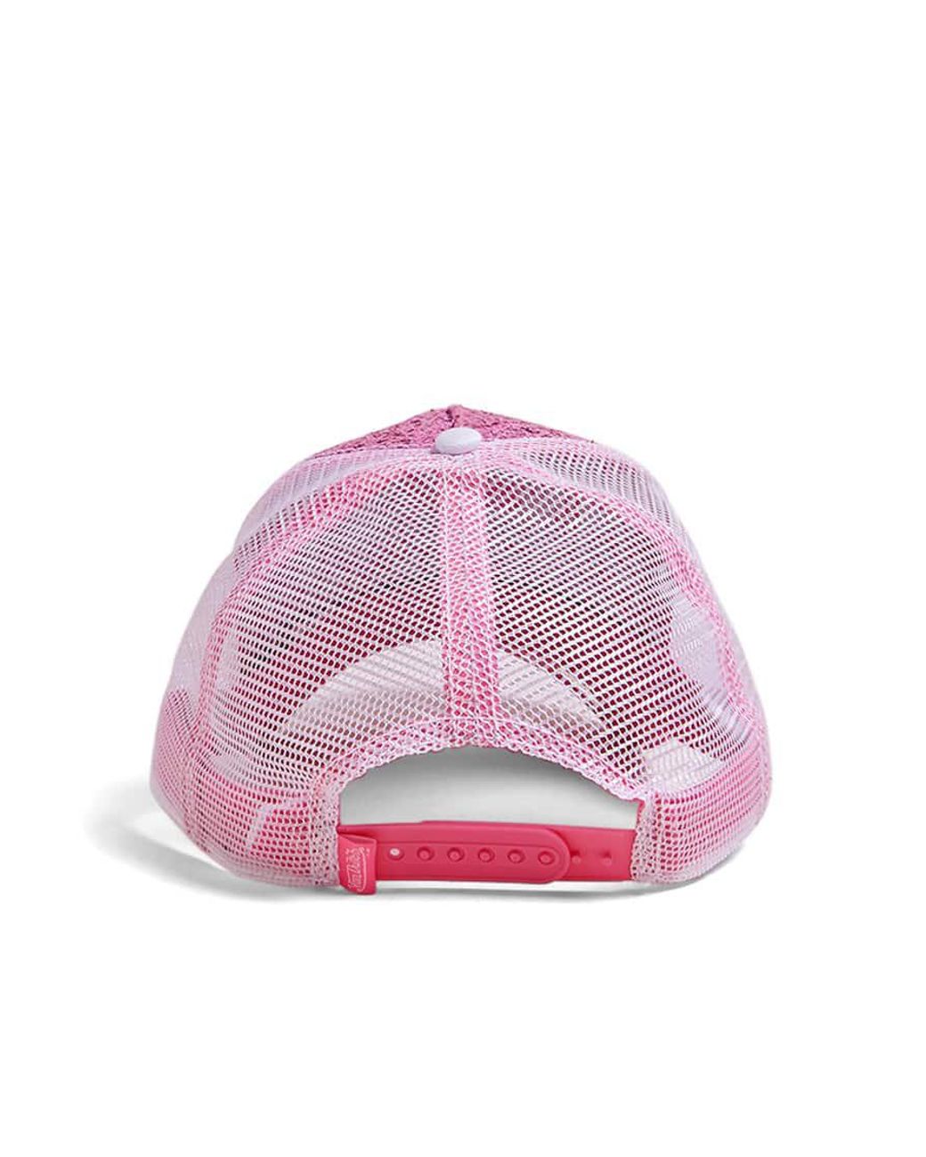 Von Dutch Glitter Trucker Hat in Pink 