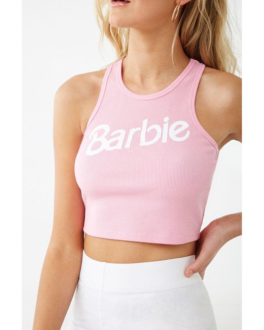 pink barbie tank top