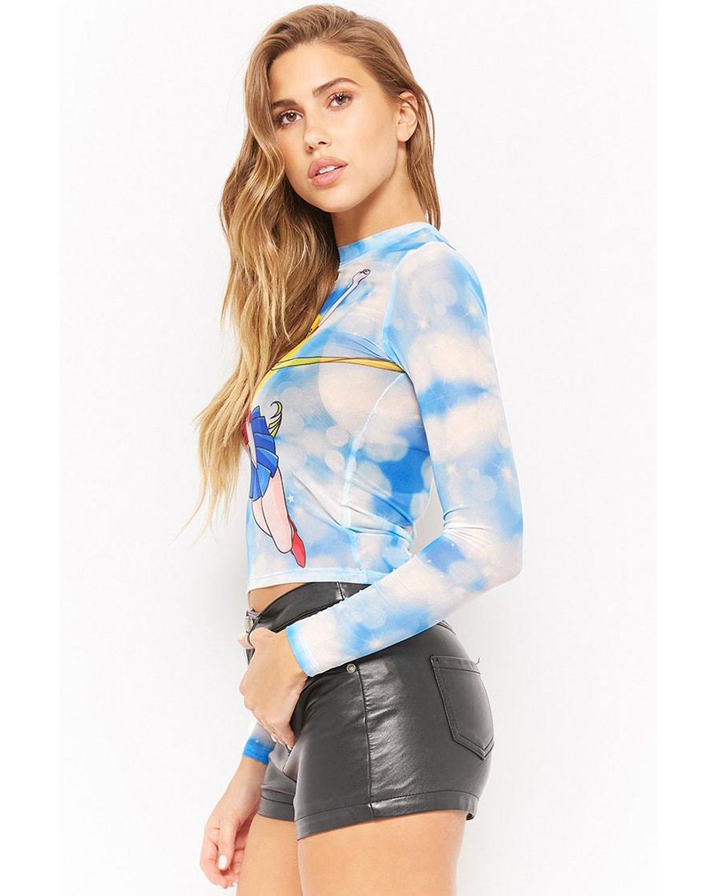 Synthetic Sheer Mesh Sailor Moon 