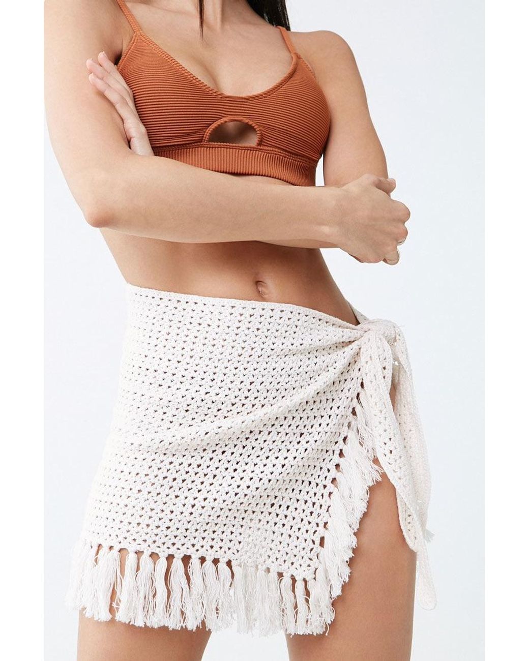 Crochet Sarong Swim Cover-up 