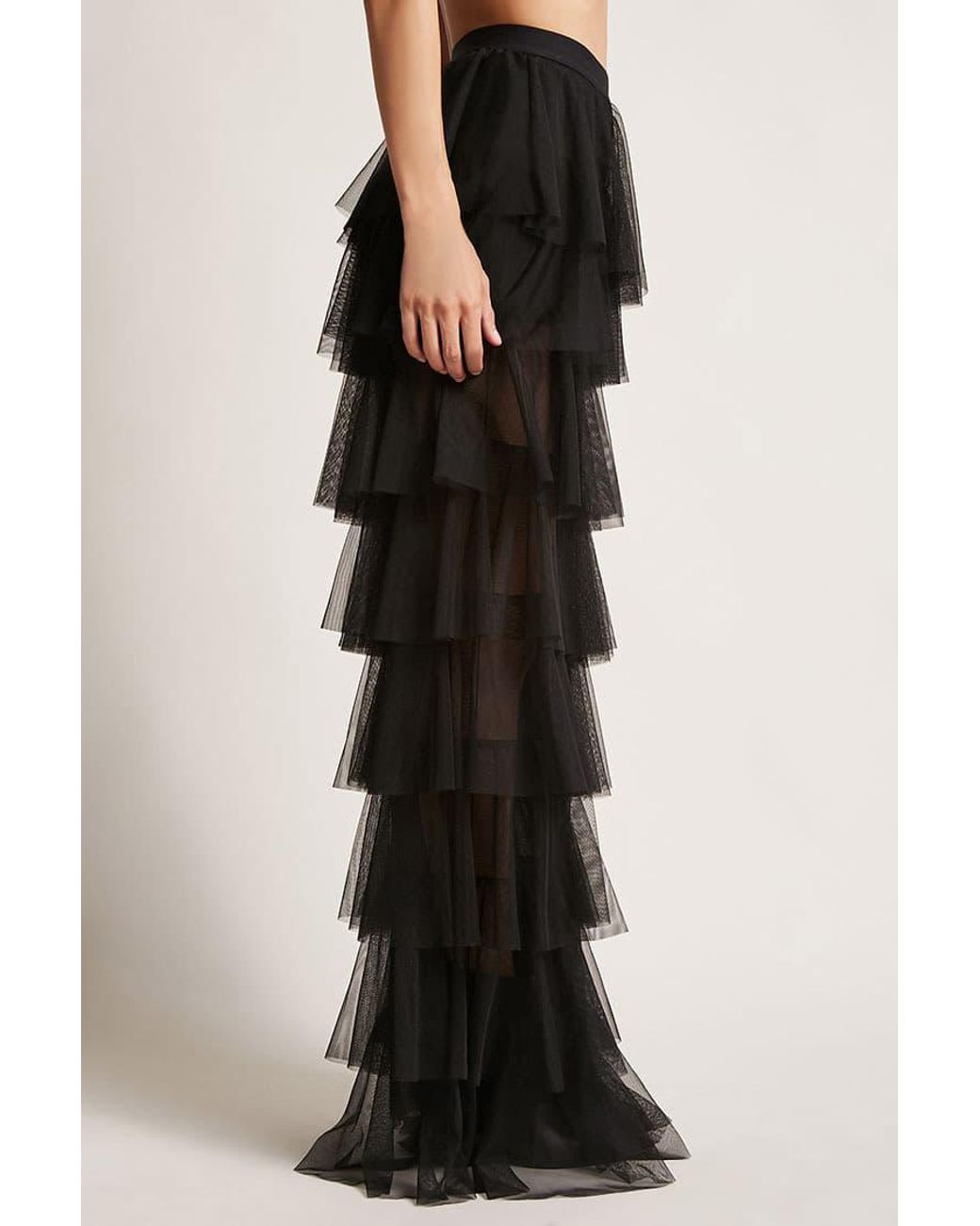 Kikiriki Sheer Ruffle Pants